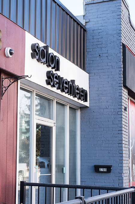 Salon Seventeen Calgary Alberta